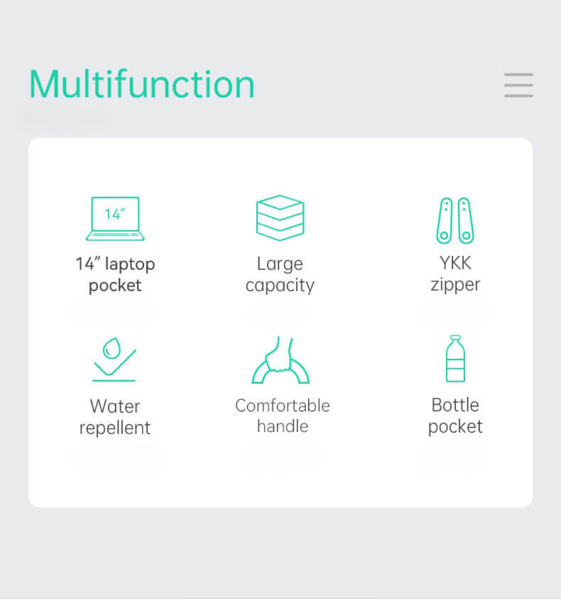 14-Inch Laptop Backpack