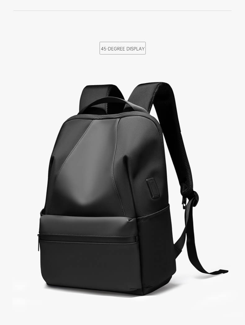 Multi-compartment laptop backpack