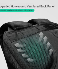 Multi-compartment laptop backpack