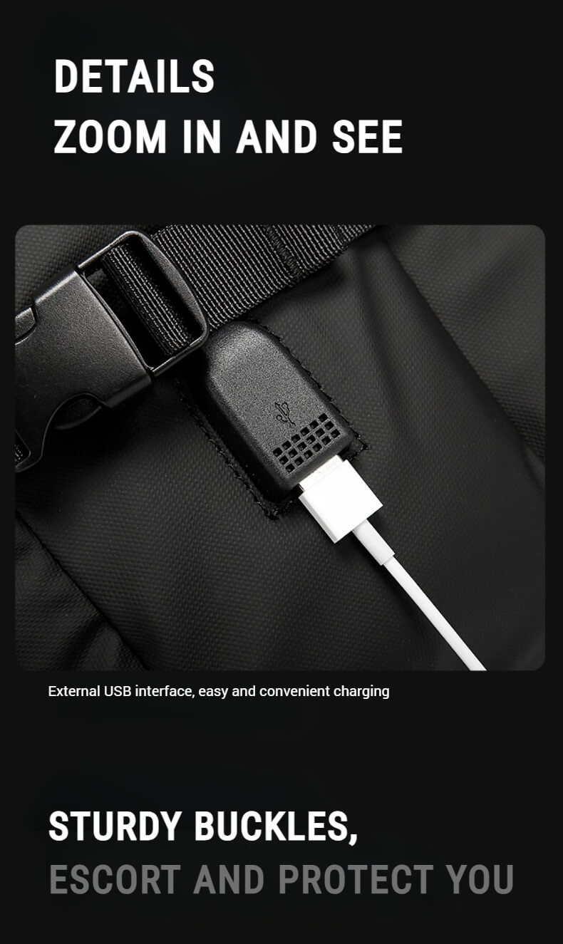 Travel laptop backpack