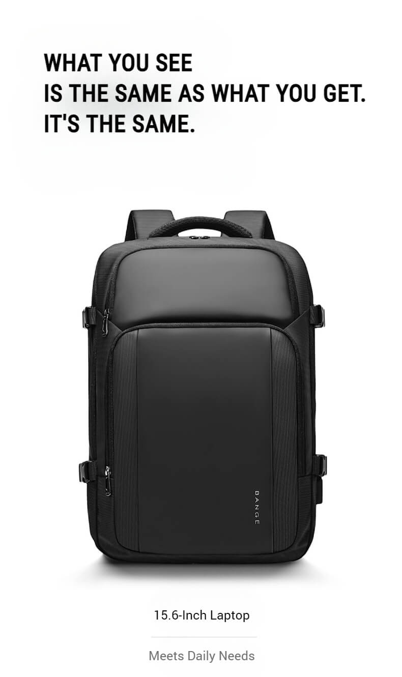 Travel laptop backpack