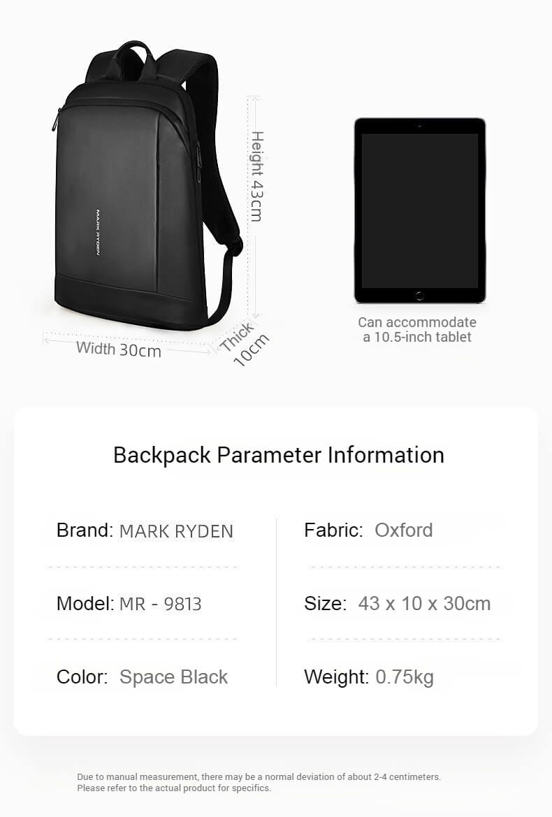 Ultra-Thin Laptop Backpack