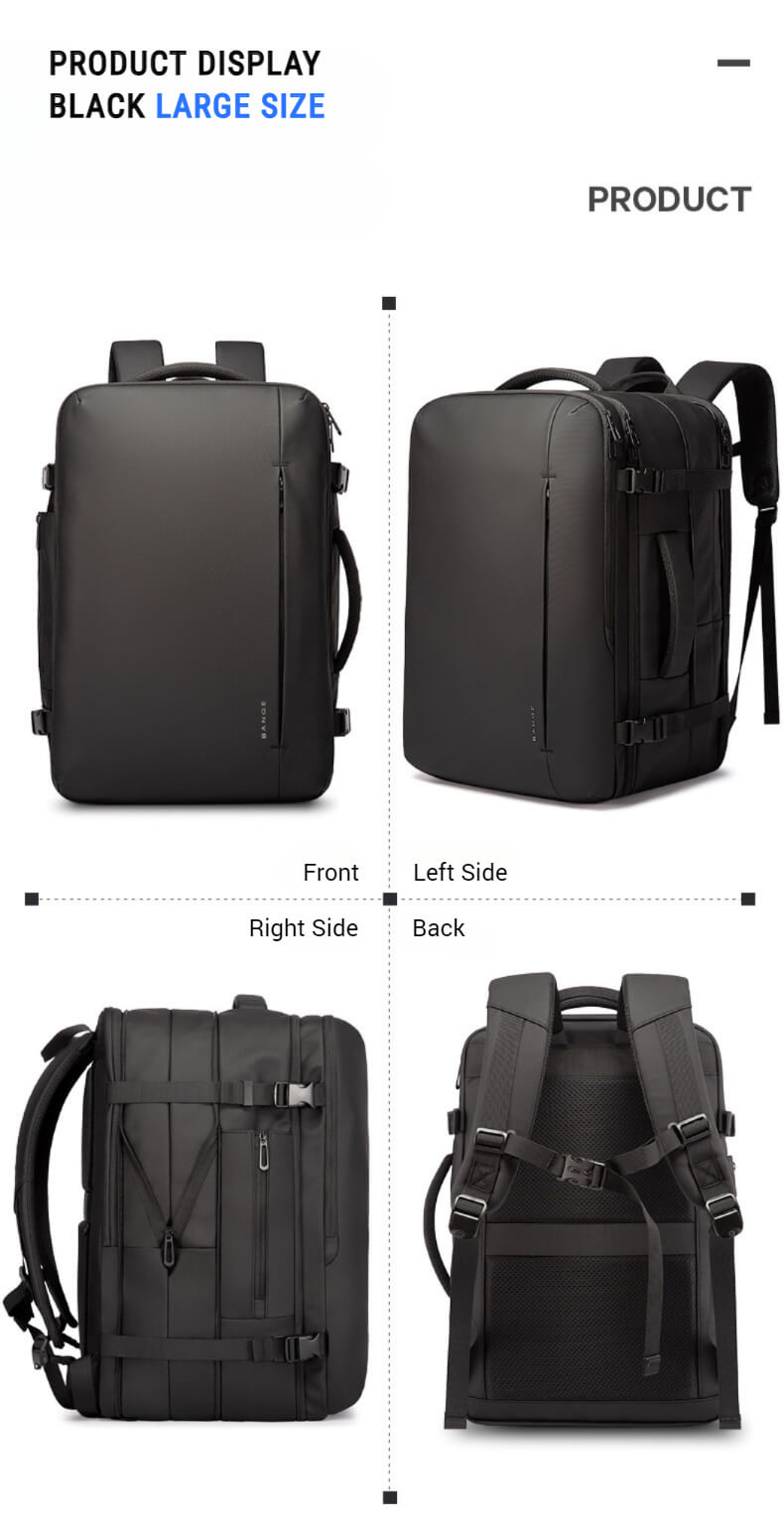 expandable travel backpack