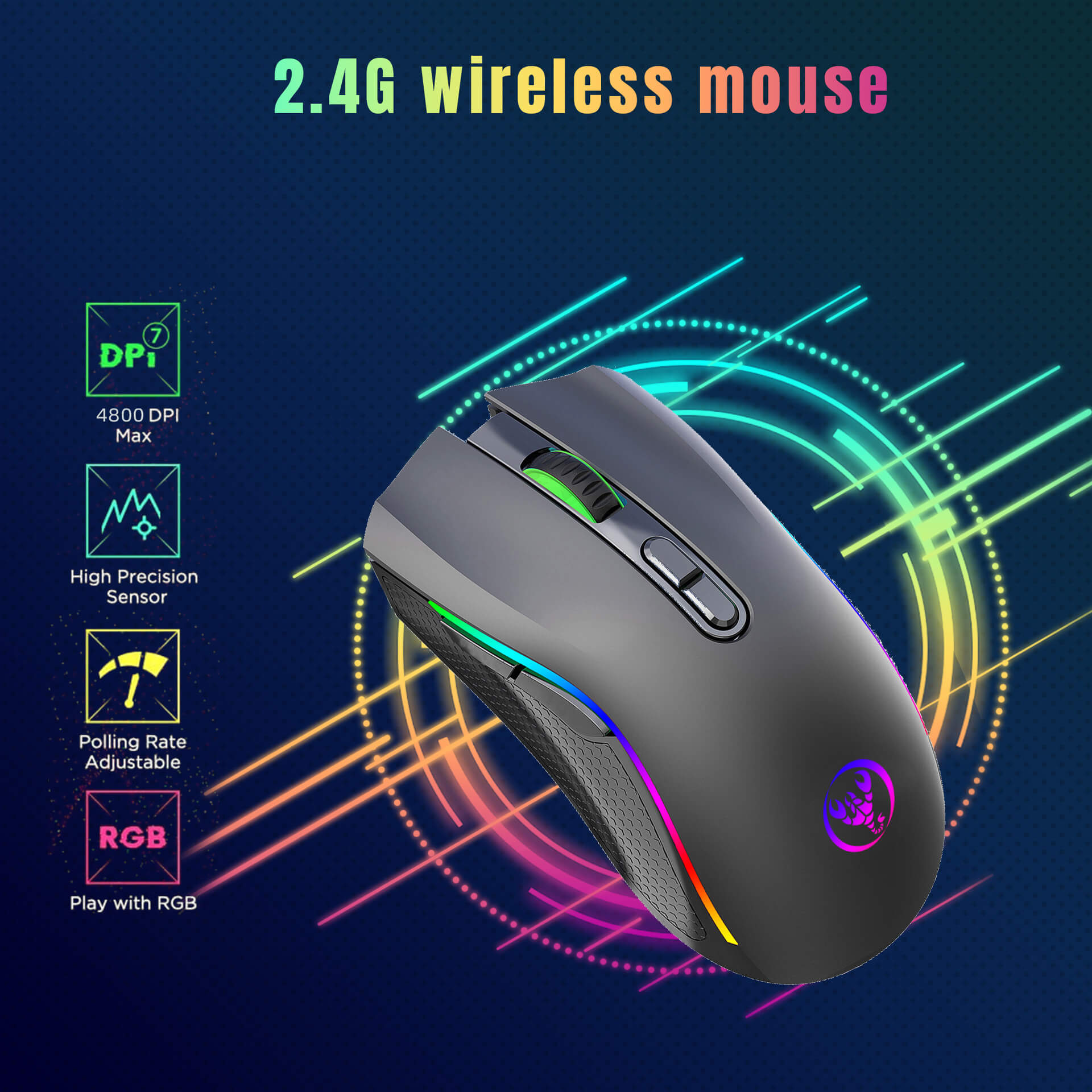 2.4G Wireless Mouse 4445