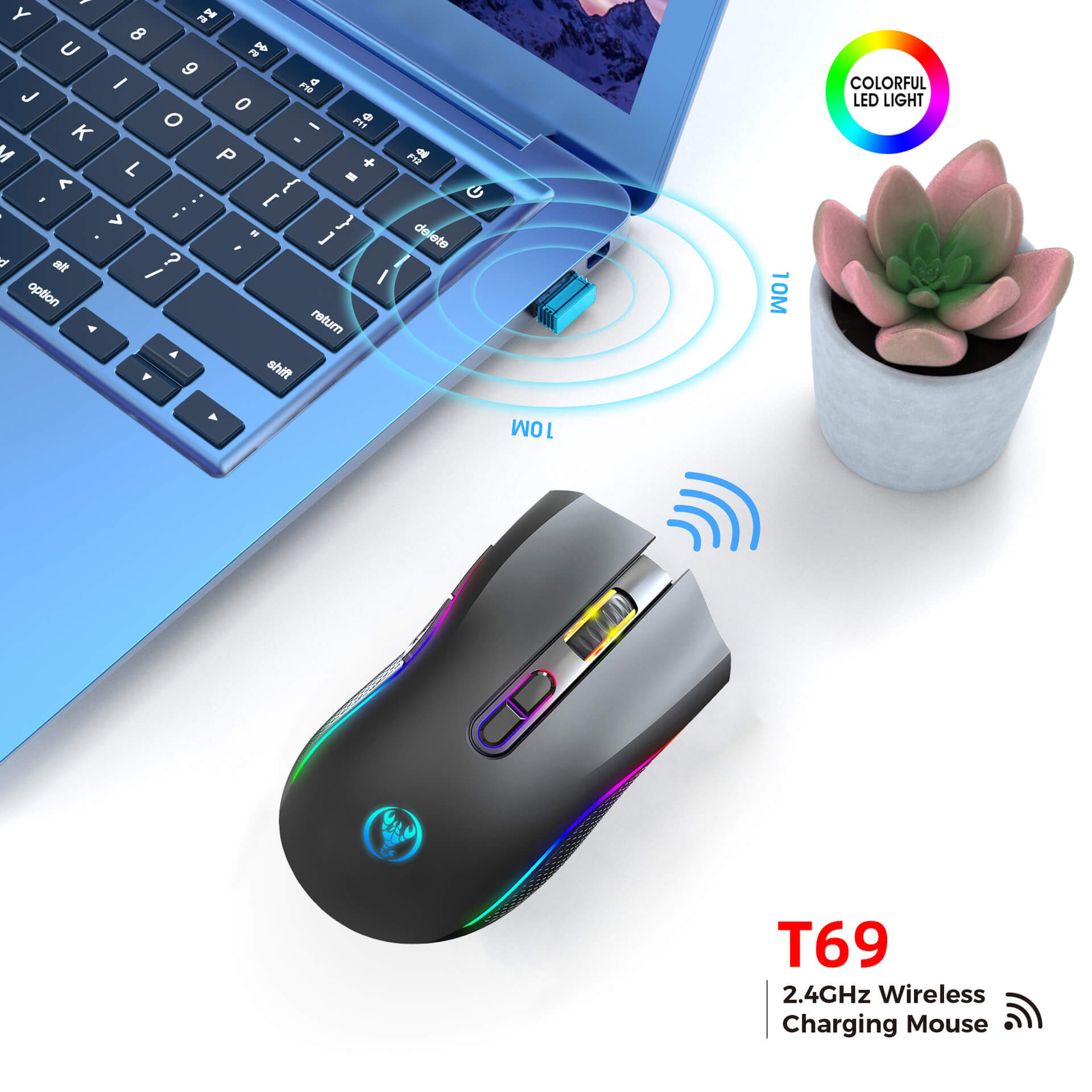 2.4G Wireless Mouse 4445
