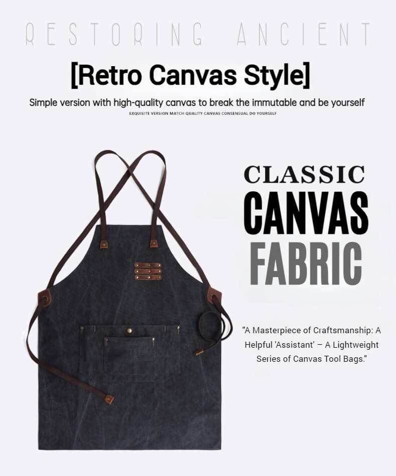 Canvas apron