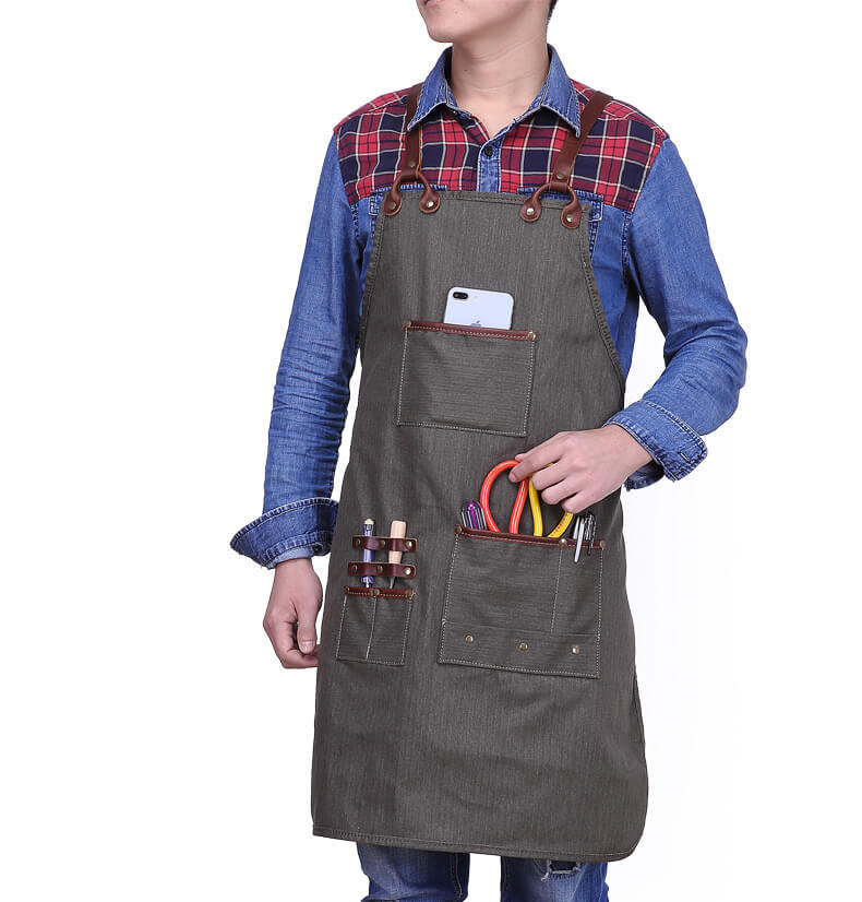 Craftsman canvas apron