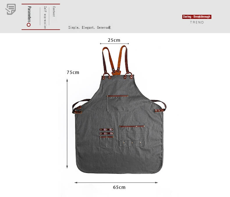Craftsman canvas apron