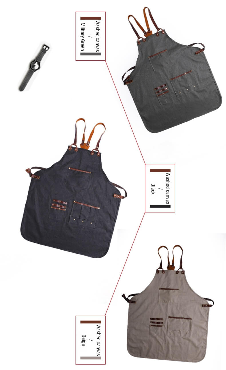 Craftsman canvas apron