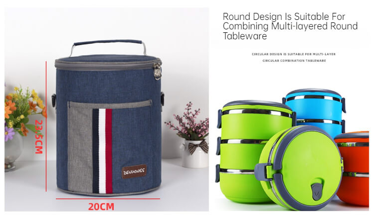Insulated lunch bag