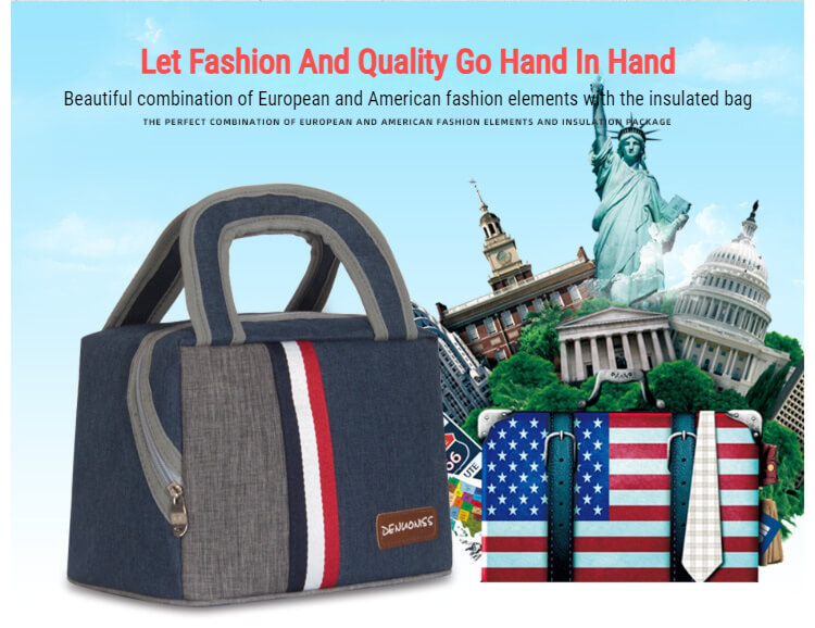 Insulated lunch bag