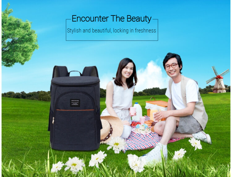 Large-capacity picnic bag