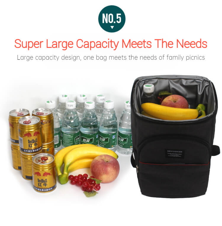 Large-capacity picnic bag