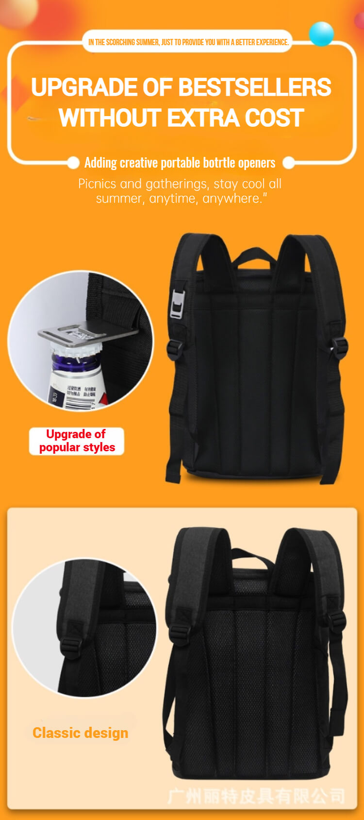 Large-capacity picnic bag