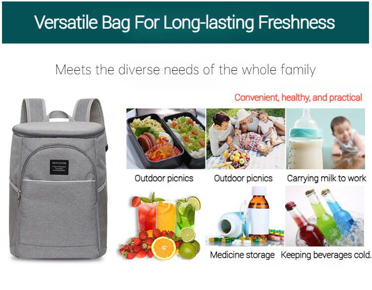 Large-capacity picnic bag