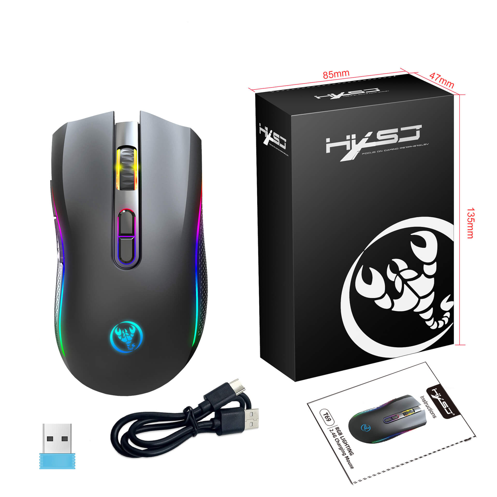 2.4G Wireless Mouse 4445