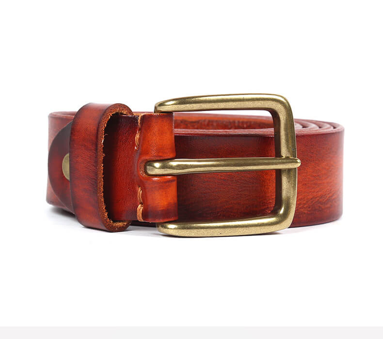 Vintage leather belt