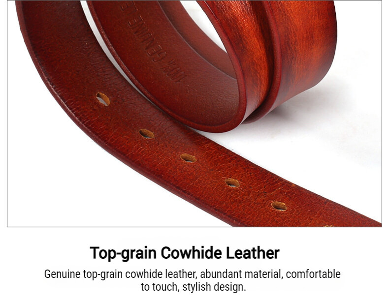 Vintage leather belt