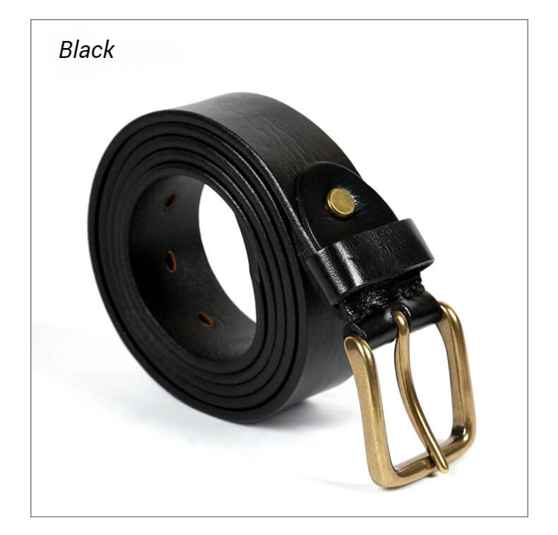 Vintage leather belt