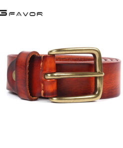 Vintage leather belt