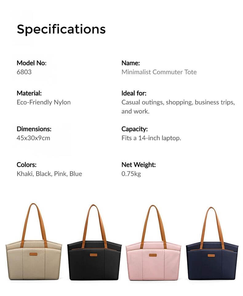 Elegant tote bag