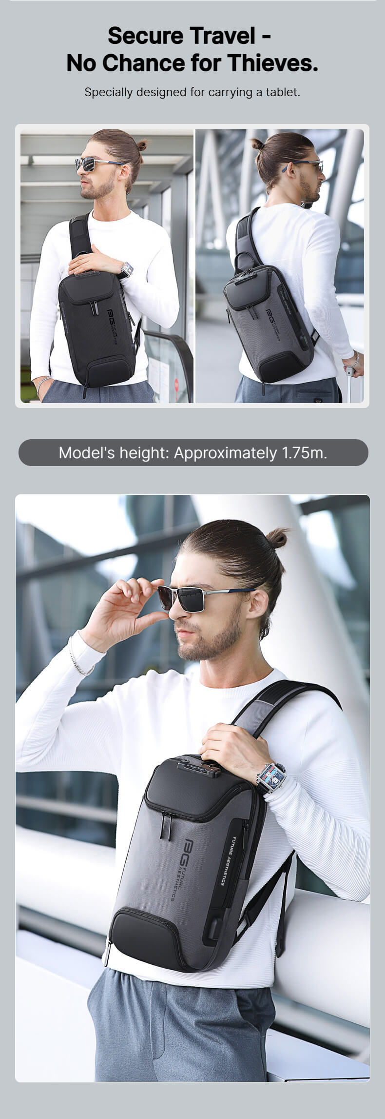 Commuter sling pack