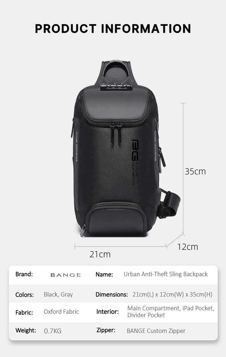 Commuter sling pack