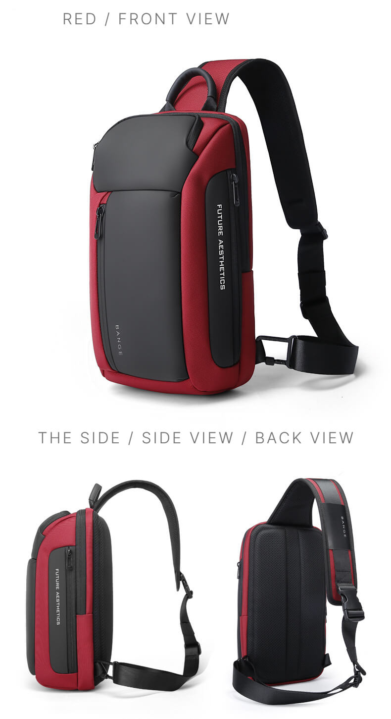 Multi-pocket sling bag