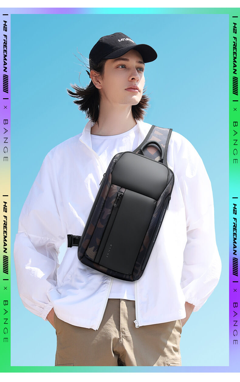 Multi-pocket sling bag