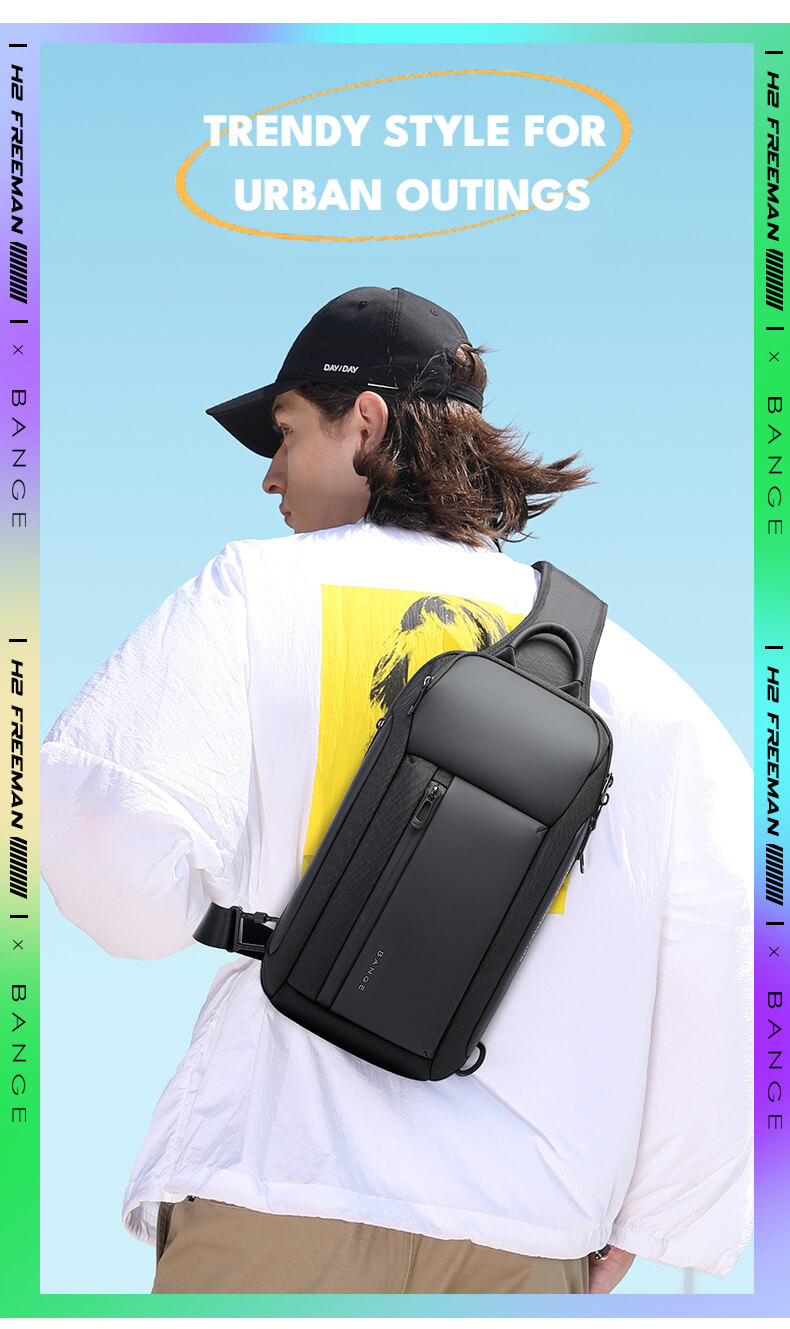 Multi-pocket sling bag