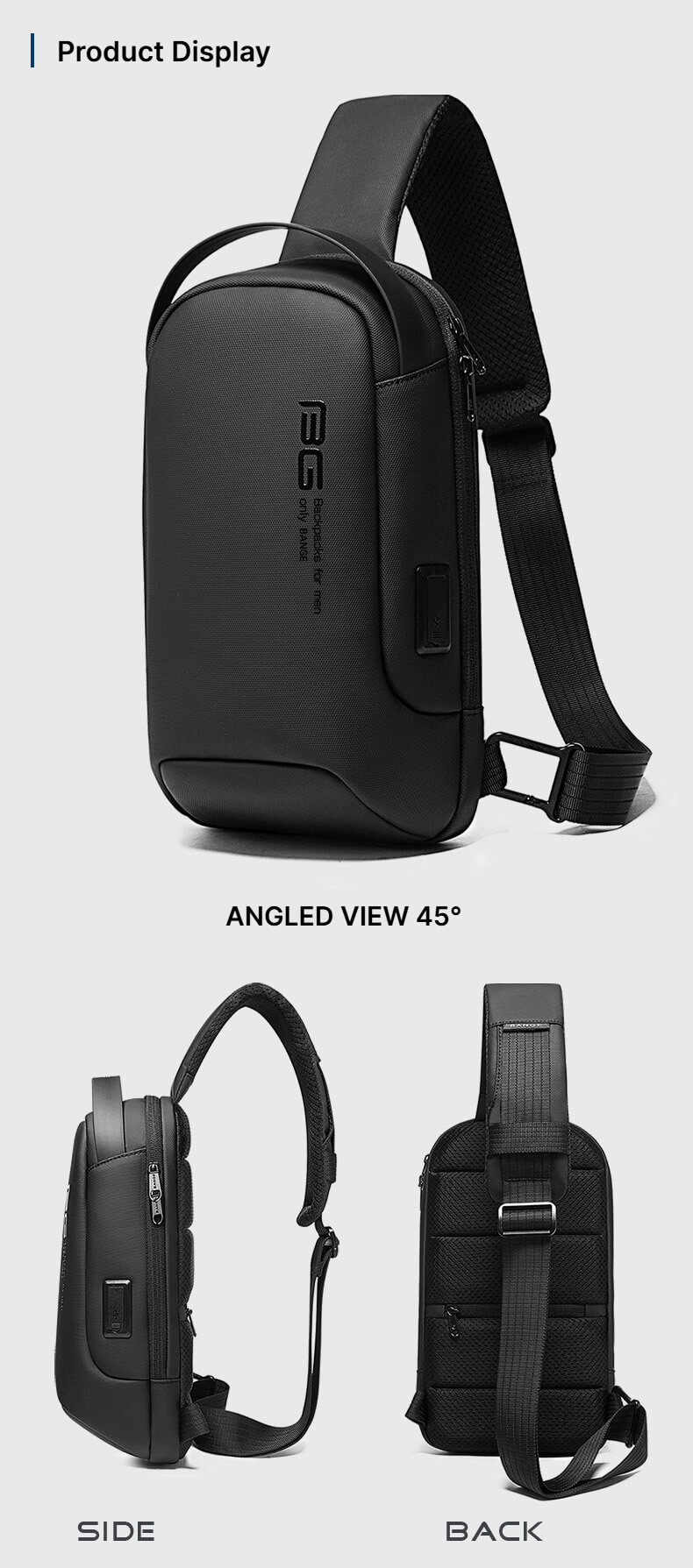 Tech sling bag