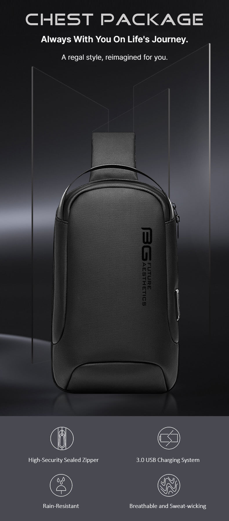 Tech sling bag