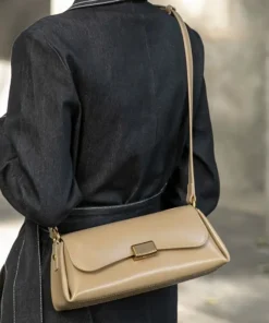 Cowhide Clasp Bag 343288