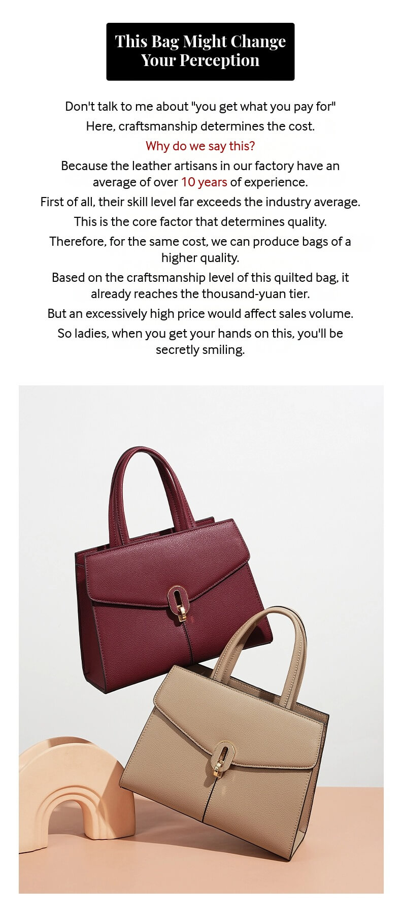 Leather Crossbody Tote 5698