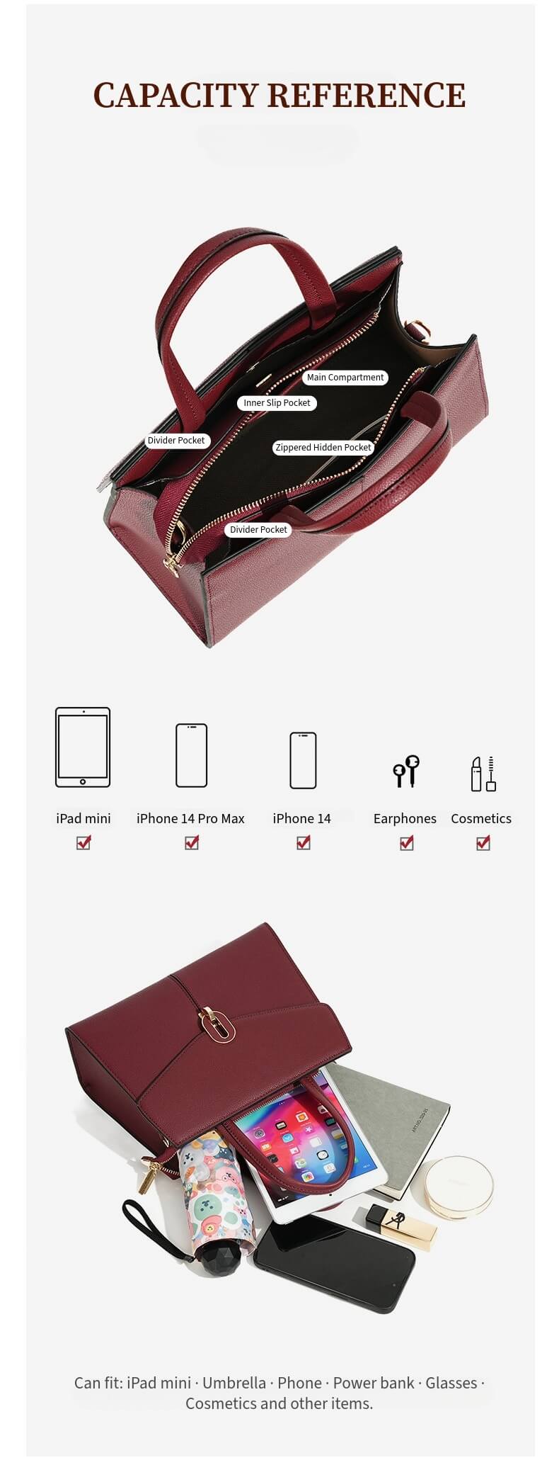 Leather Crossbody Tote 5900