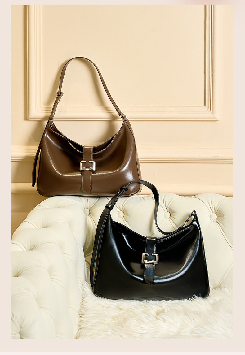 Leather Hobo Bag 19