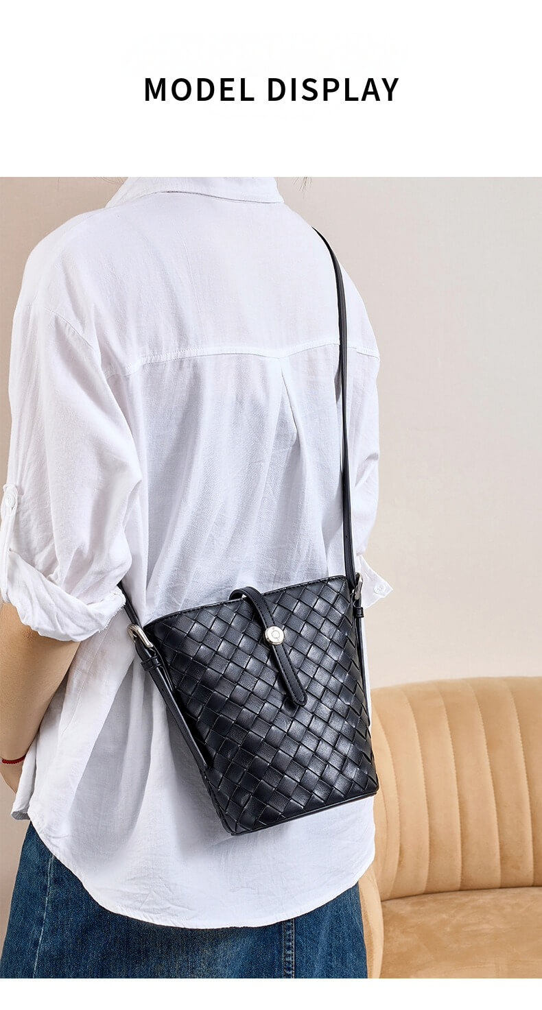 Woven Crossbody Bag 722234
