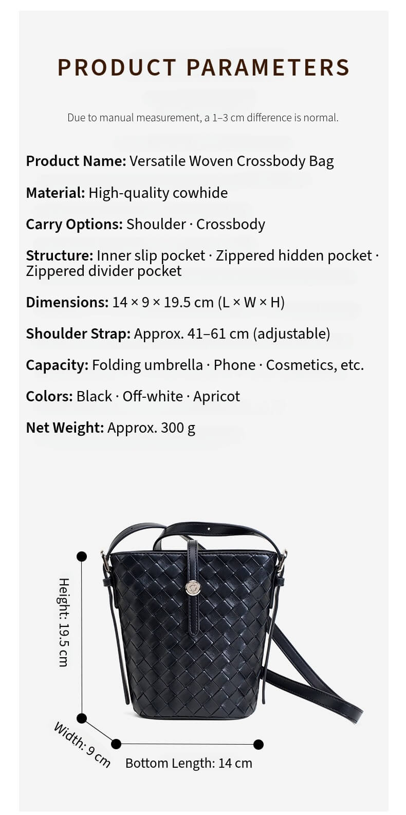 Woven Crossbody Bag 78889