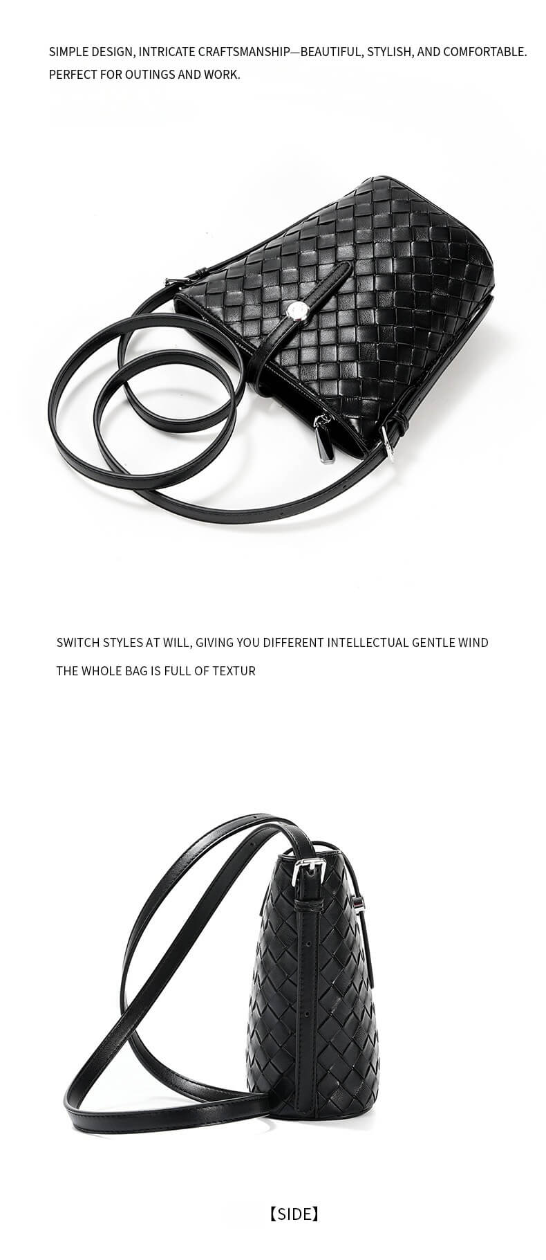 Woven Crossbody Bag 789650