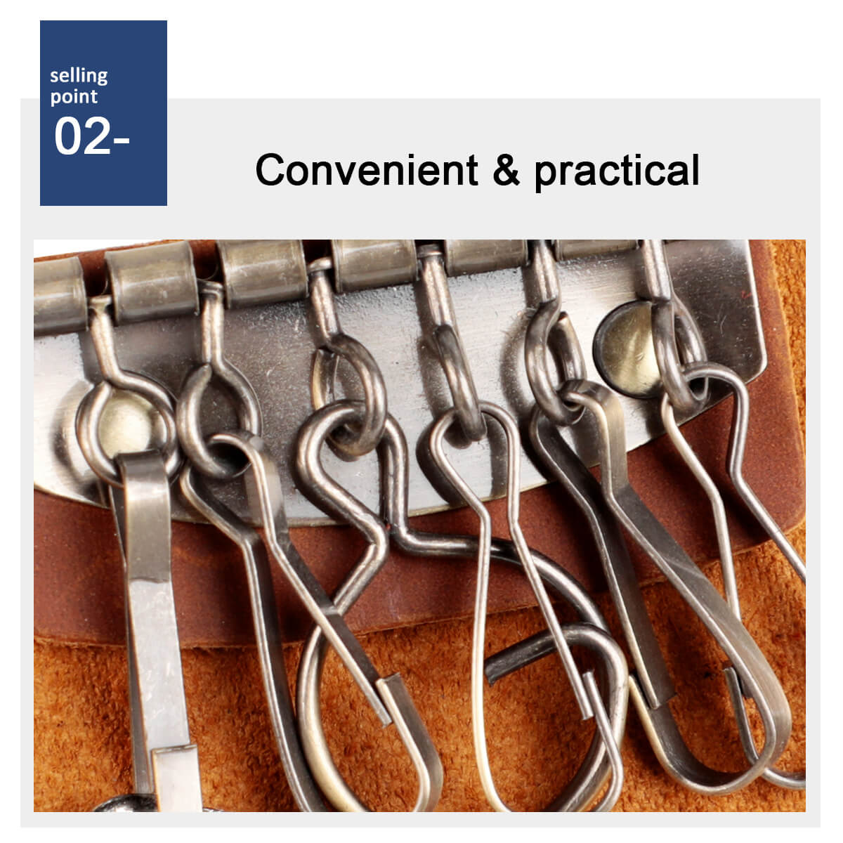 Genuine Leather Key Case