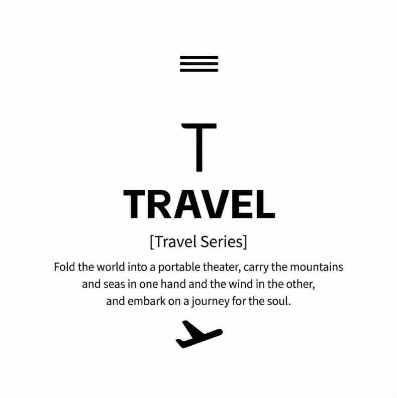 Minimalist Travel Bag