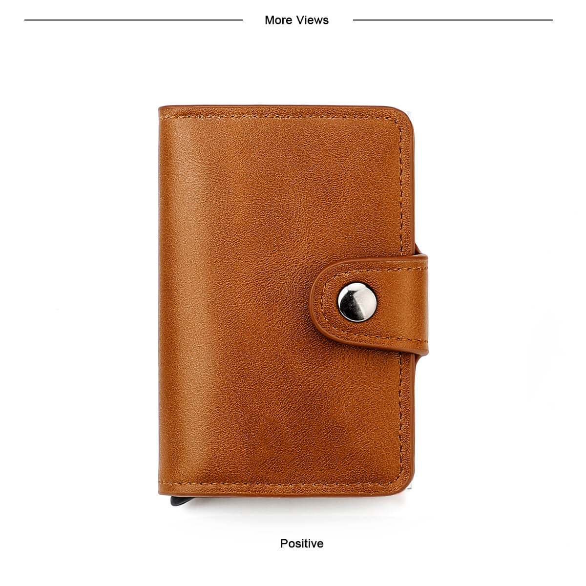 RFID Genuine Leather Card Case