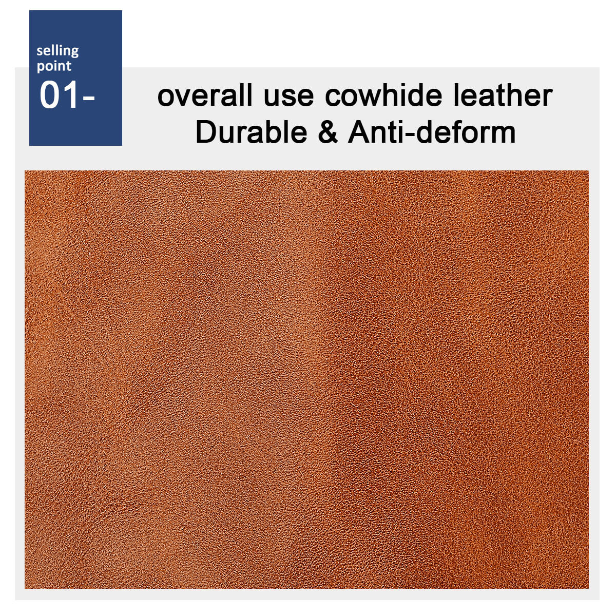 RFID Genuine Leather Card Case