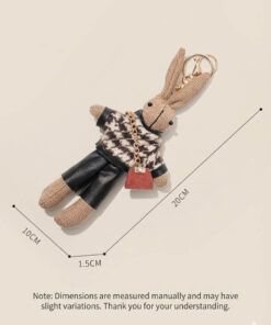Cute Rabbit Bag Charm