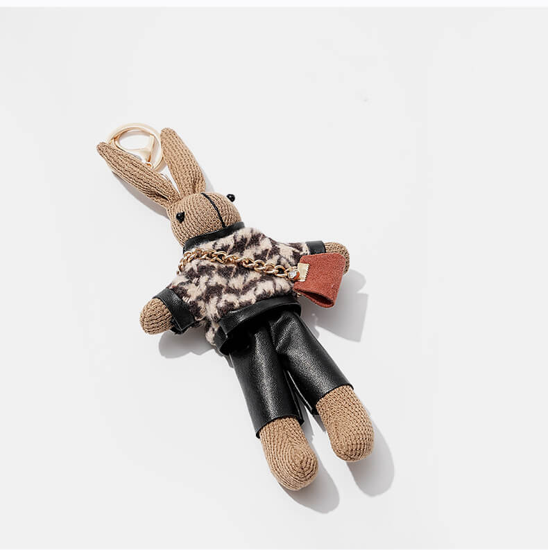 Cute Rabbit Bag Charm