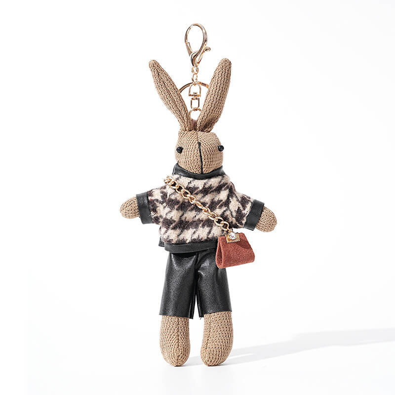 Cute Rabbit Bag Charm