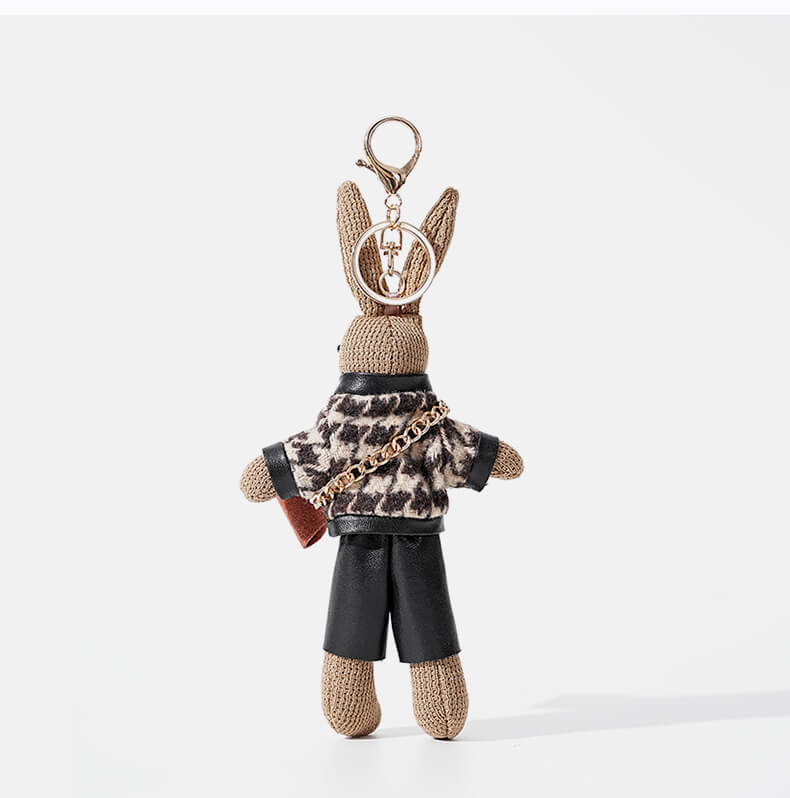 Cute Rabbit Bag Charm