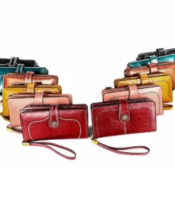 RFID Genuine Leather Wallet