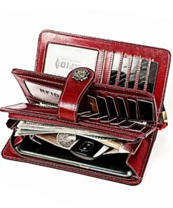 RFID Genuine Leather Wallet