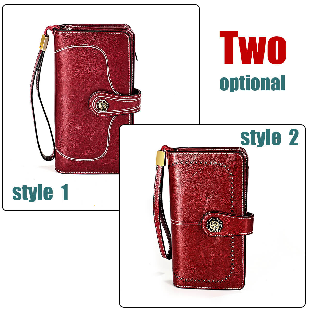 RFID Genuine Leather Wallet